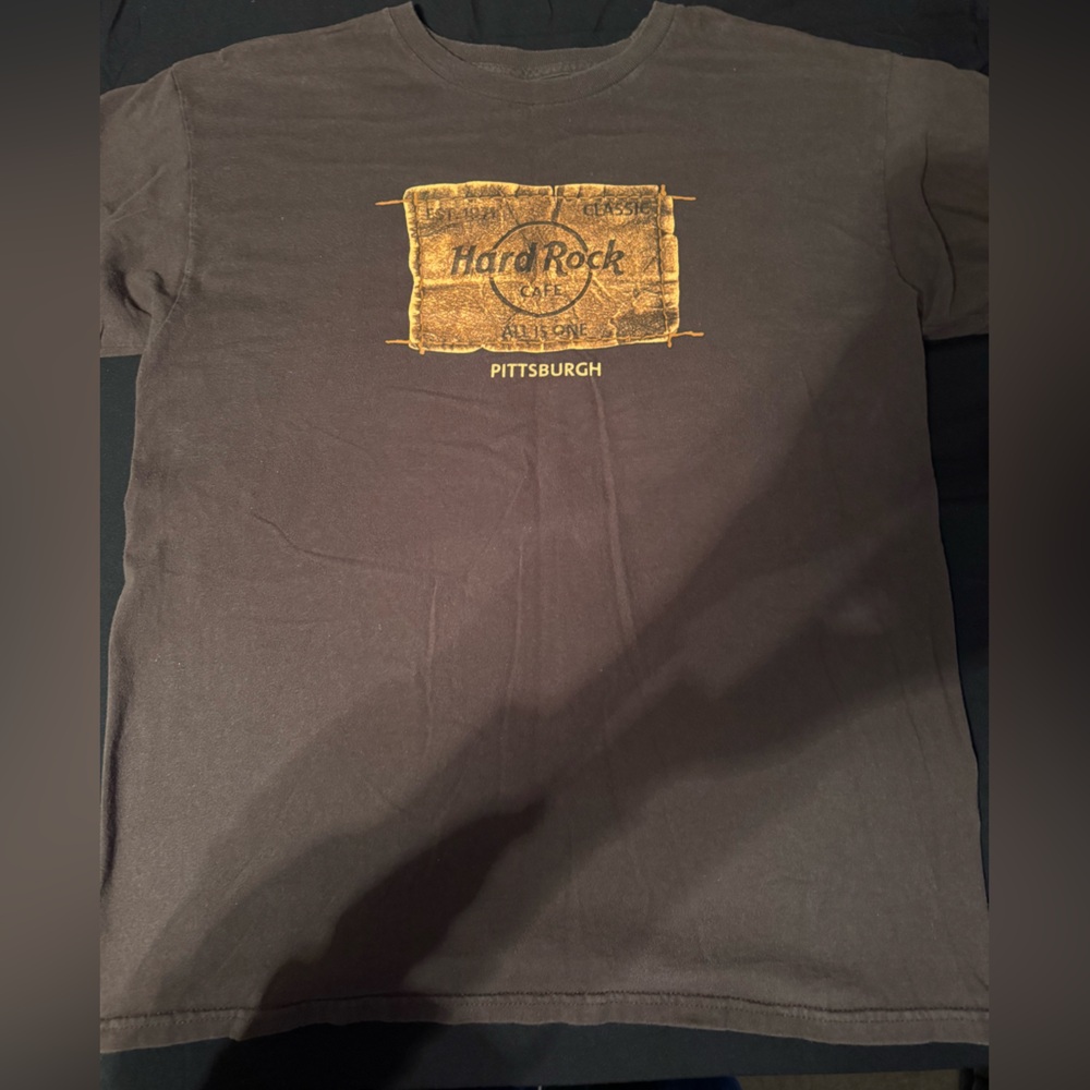 Hard Rock Cafe Pittsburgh Brown Tee